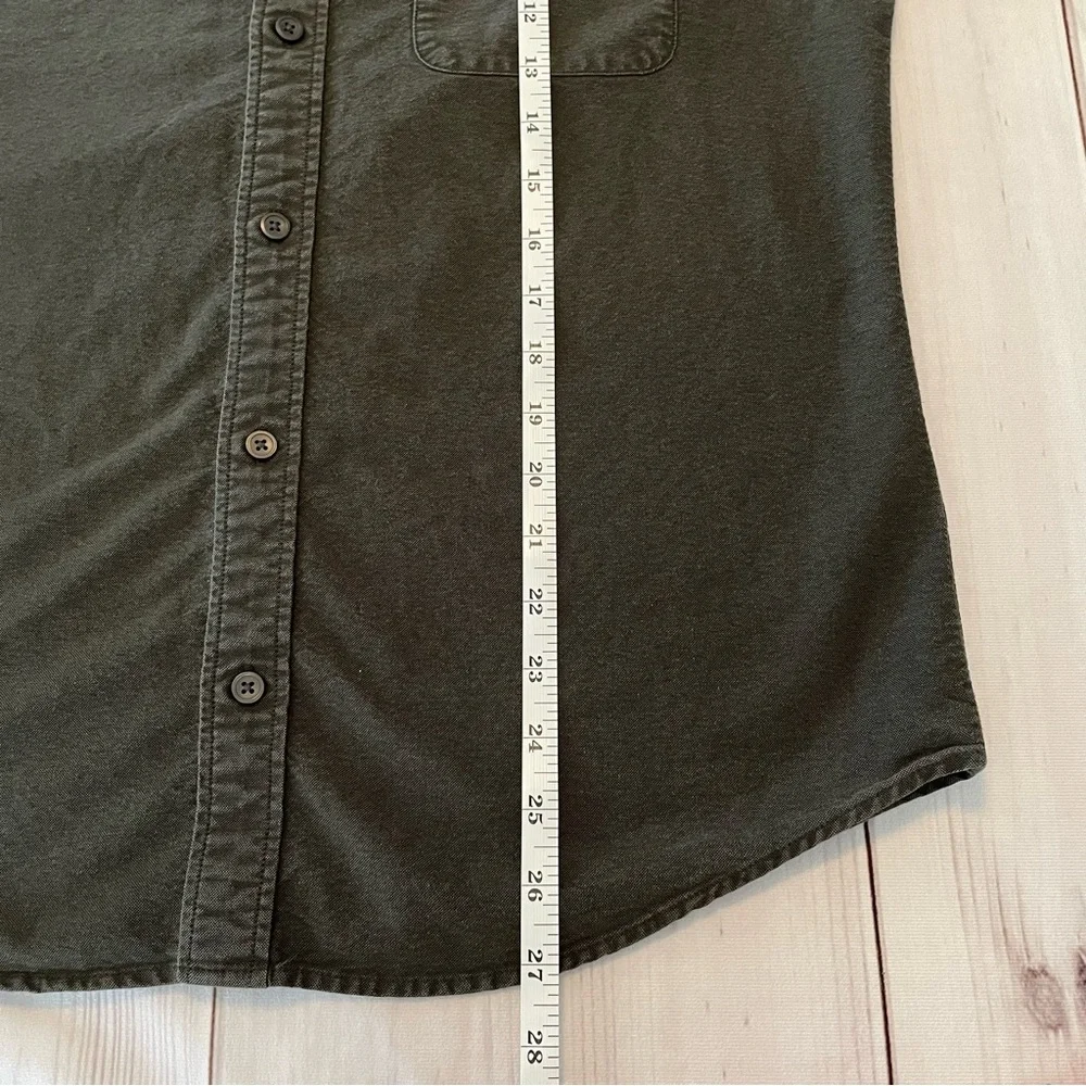 Everlane Oxford Poplin Button Up Long Sleeve Shirt Men’s M Green Classic Cotton - Picture 12 of 13